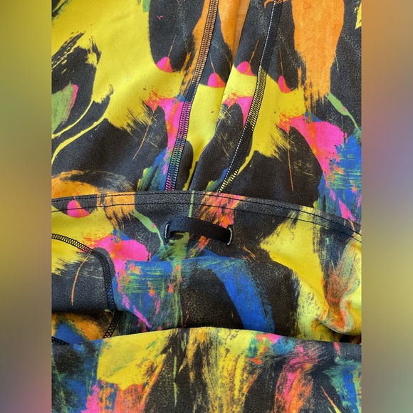 lululemon wunder train multicolor abstract invigorate high rise leggings - Picture 3 of 5